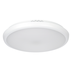 LED line PRIME Lubinis šviestuvas LUNAR 22W 4000K 2200lm IP65 apvalus judesio su sensoriumi Neutrali balta