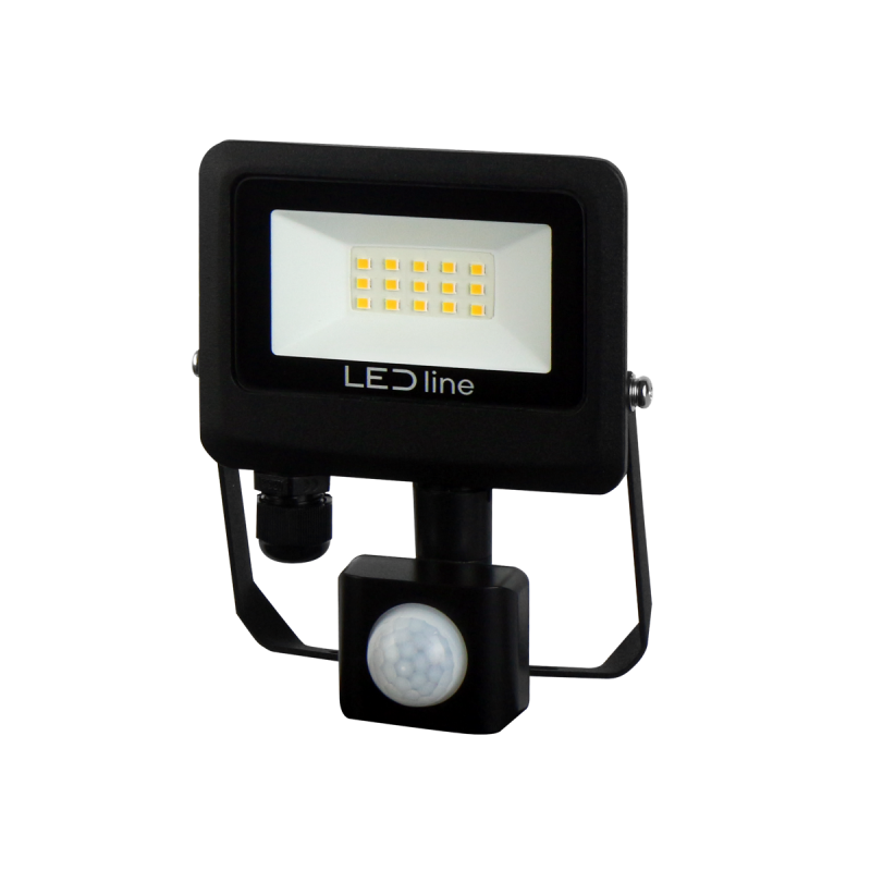 LED line LITE Prožektorius PHOTON 10W 4000K 1000lm judesio su sensoriumi Neutrali balta