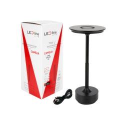 Stalinis šviestuvas CAMELIA 2.5W 250lm CCT IP20 JUODAS 2x2000mAh