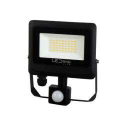 LED line LITE Prožektorius PHOTON 30W 4000K 3000lm judesio su sensoriumi Neutrali balta