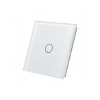 Vienos vietos LIVOLO stiklo panelė 701-61 (vienpolio jungiklio) Balta