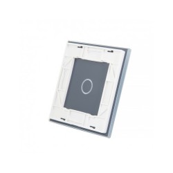 Vienos vietos LIVOLO stiklo panelė 701-61 (vienpolio jungiklio) Balta