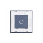 Vienos vietos LIVOLO stiklo panelė 701-61 (vienpolio jungiklio) Balta