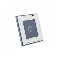 Vienos vietos LIVOLO stiklo panelė 701-61 (vienpolio jungiklio) Balta