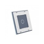 Vienos vietos LIVOLO stiklo panelė 701-61 (vienpolio jungiklio) Balta