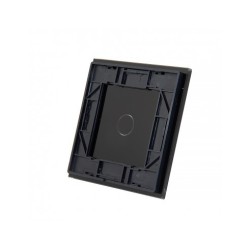 Vienos vietos LIVOLO stiklo panelė 701-62 (vienpolio jungiklio) Juoda