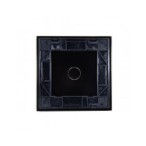 Vienos vietos LIVOLO stiklo panelė 701-62 (vienpolio jungiklio) Juoda