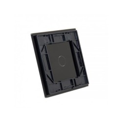 Vienos vietos LIVOLO stiklo panelė 701-62 (vienpolio jungiklio) Juoda