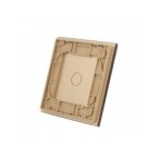 Vienos vietos LIVOLO stiklo panelė 701-63 (vienpolio jungiklio) Aukso
