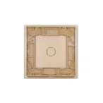 Vienos vietos LIVOLO stiklo panelė 701-63 (vienpolio jungiklio) Aukso