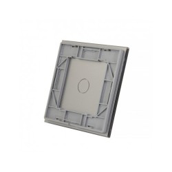 Vienos vietos LIVOLO stiklo panelė 701-64 (vienpolio jungiklio) Pilka
