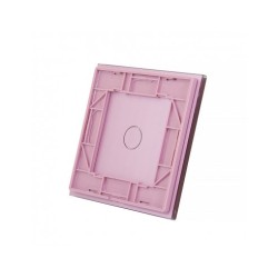 Vienos vietos LIVOLO stiklo panelė 701-67 (vienpolio jungiklio) Rožinė