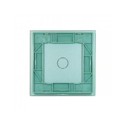 Vienos vietos LIVOLO stiklo panelė 701-68 (vienpolio jungiklio) Žalia