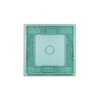 Vienos vietos LIVOLO stiklo panelė 701-68 (vienpolio jungiklio) Žalia