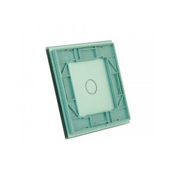 Vienos vietos LIVOLO stiklo panelė 701-68 (vienpolio jungiklio) Žalia