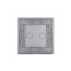 Vienos vietos LIVOLO stiklo panelė 701-64 (dvipolio jungiklio) Pilka