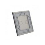Vienos vietos LIVOLO stiklo panelė 701-64 (dvipolio jungiklio) Pilka