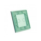Vienos vietos LIVOLO stiklo panelė 701-68 (dvipolio jungiklio) Žalia
