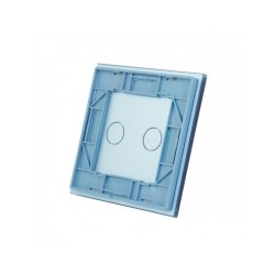 Vienos vietos LIVOLO stiklo panelė 701-69 (dvipolio jungiklio) Mėlyna
