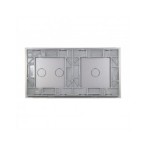 Dviejų vietų LIVOLO stiklo panelė 7012-64 (1+2) Pilka