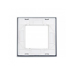 Vienos vietos LIVOLO stiklo panelė GPF-1-61 (1xRėmelis) Balta