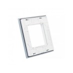 Vienos vietos LIVOLO stiklo panelė GPF-1-61 (1xRėmelis) Balta