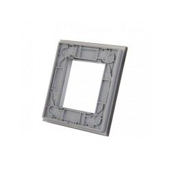 Vienos vietos LIVOLO stiklo panelė GPF-1-64 (1xRėmelis) Pilka