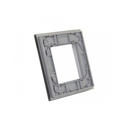 Vienos vietos LIVOLO stiklo panelė GPF-1-64 (1xRėmelis) Pilka
