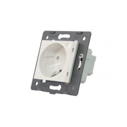 WiFI SMART EC kištukinis lizdas LIVOLO Schuko 16A - Balta