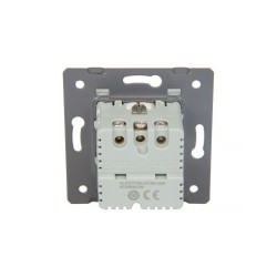 Kištukinis lizdas + USB-C įkroviklis 18W LIVOLO Schuko 16A su greitomis jungtimis - Balta