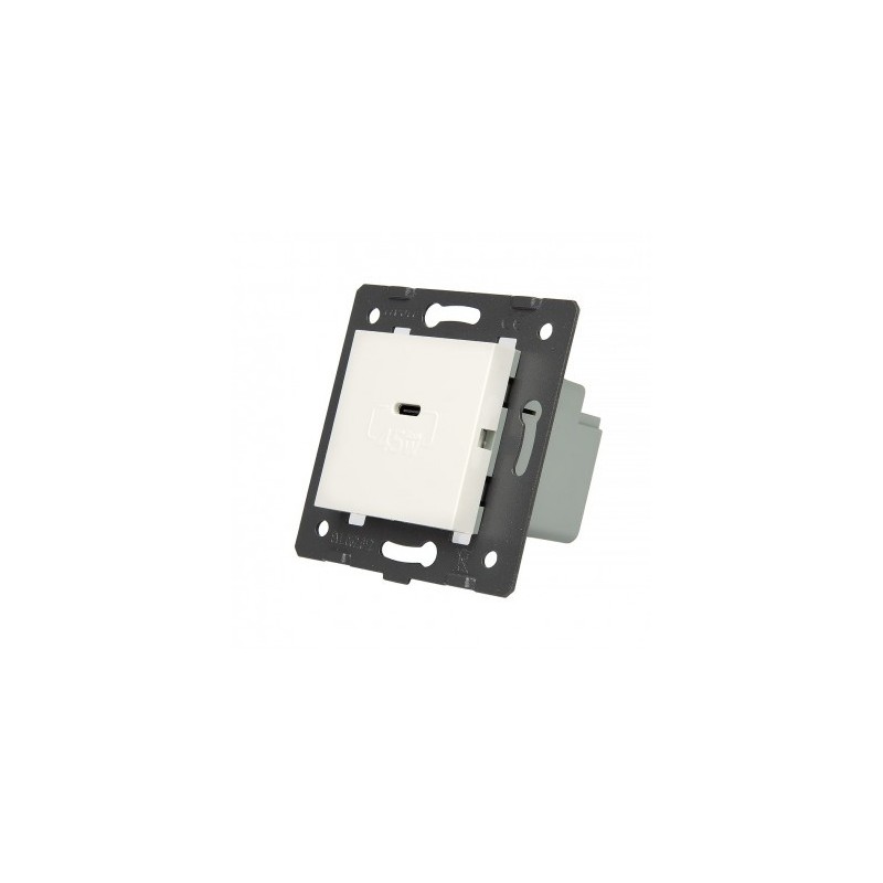 LIVOLO USB-C 45W įkroviklis 5V 2.4A -Balta