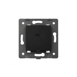 LIVOLO USB-C 45W įkroviklis 5V 2.4A -Juoda