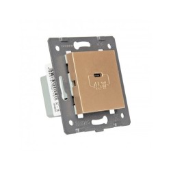 LIVOLO USB-C 45W įkroviklis 5V 2.4A -Aukso