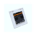 SMART EC WiFi belaidis sensorinis jungiklis 2 kanalų LIVOLO C702ECFW (CR2032 baterija)