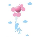 Vaikiškas šviestuvas BALLOONS 0,6W LED