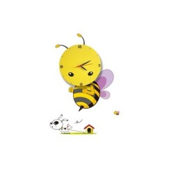 Vaikiškas šviestuvas BEE LED CLOCK 0,6W LED