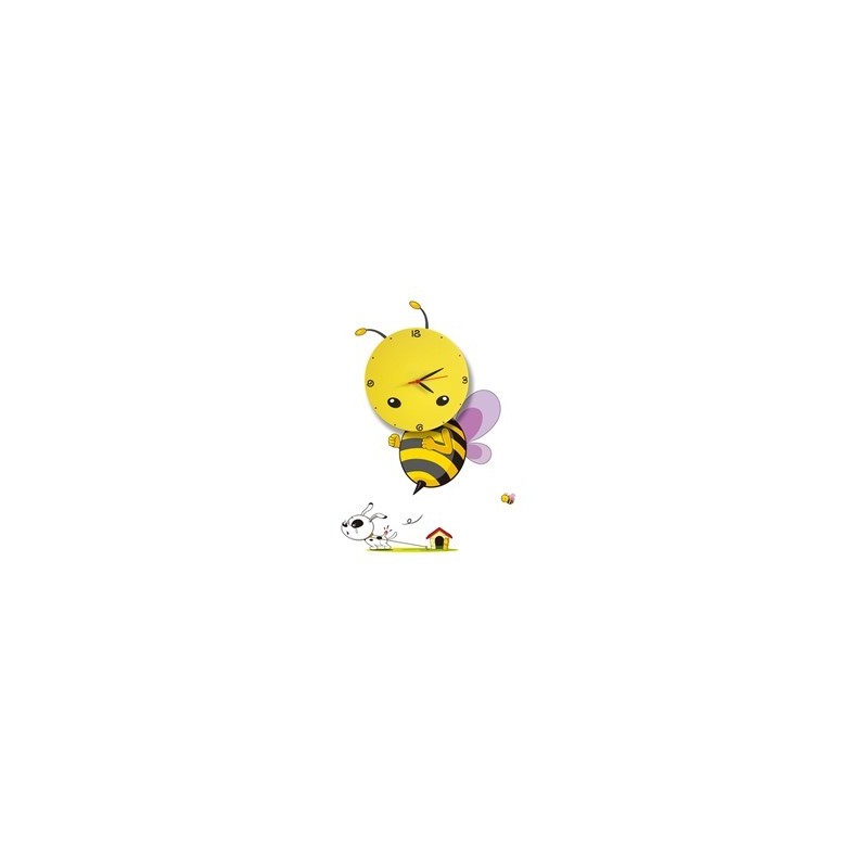 Vaikiškas šviestuvas BEE LED CLOCK 0,6W LED