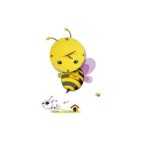 Vaikiškas šviestuvas BEE LED CLOCK 0,6W LED