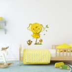 Vaikiškas šviestuvas ELEPHANT LED CLOCK 0,6W LED