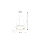 Pakabinamas šviestuvas RING 24W LED