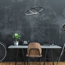 Pakabinamas šviestuvas ORION BLACK 53W LED