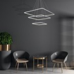 Pakabinamas šviestuvas NIX WHITE 117W LED