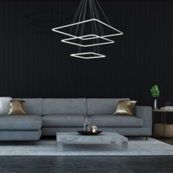 Pakabinamas šviestuvas NIX WHITE 117W LED