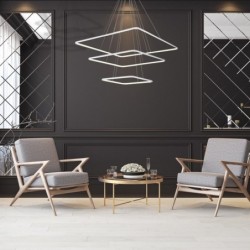 Pakabinamas šviestuvas NIX WHITE 117W LED