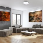 Lubinis šviestuvas SIENA 30W LED Ø350 mm