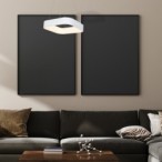 Pakabinamas šviestuvas ASTRO WHITE 24W LED