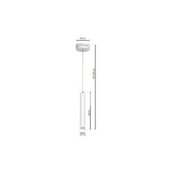 Pakabinamas šviestuvas ALBA 5W LED