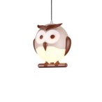 Pakabinamas šviestuvas OWL 1XE14 LED