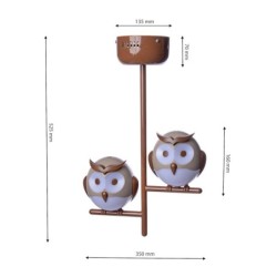 Lubinis šviestuvas OWL 2XG9 LED