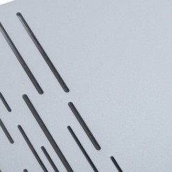 Sieninis lauko šviestuvas LINE 10W LED baltas